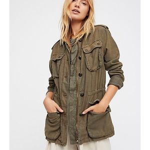 Free People Not Your Brother’s Surplus Jacket. M.